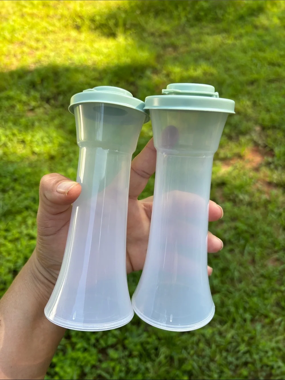 Tupperware Salt and Pepper Shakers (big size)